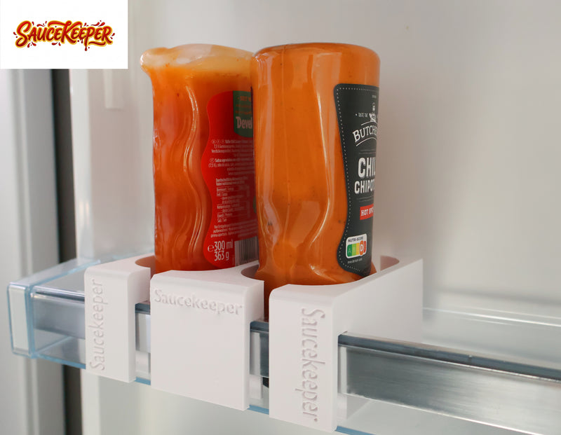 Saucekeeper – Two-Piece Sauce Holder (Left & Right Set)