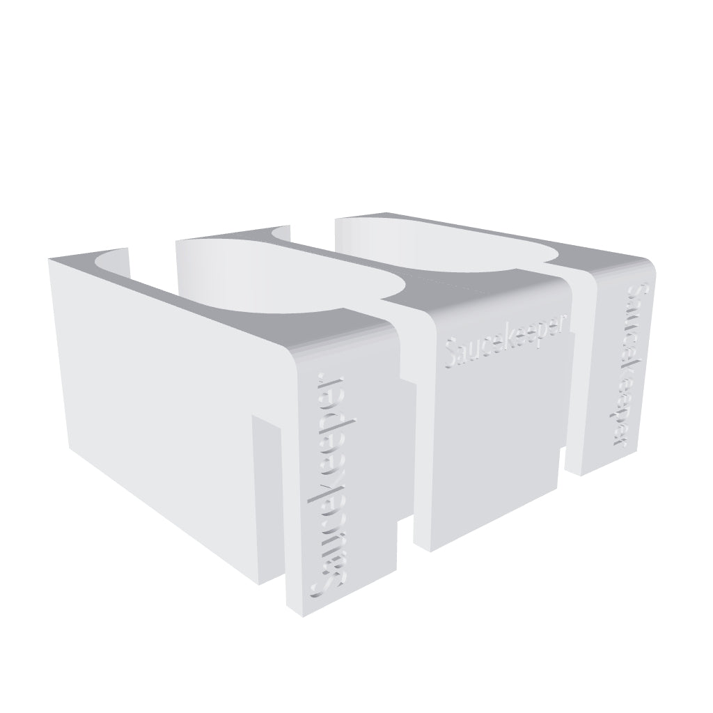 Saucekeeper – Two-Piece Sauce Holder (Left & Right Set)
